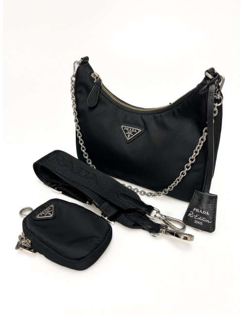 Sac PRADA Reedition 2005 nylon noir
