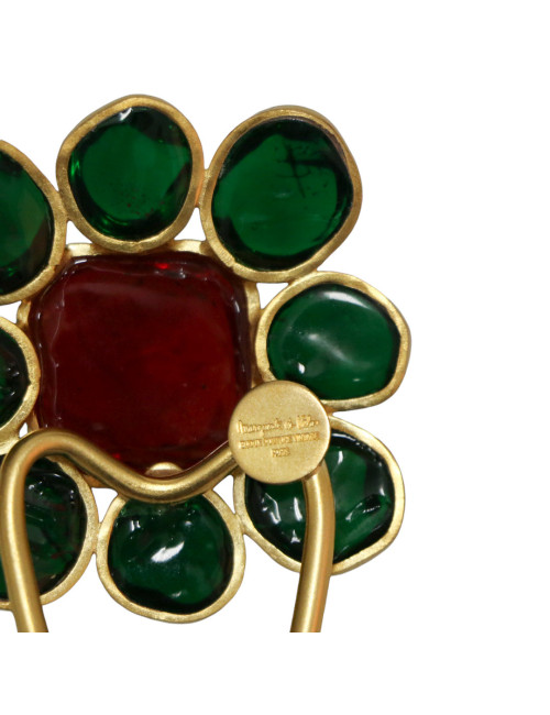 Bijou de cheveux MARGUERITE DE VALOIS pâte de verre, en stock