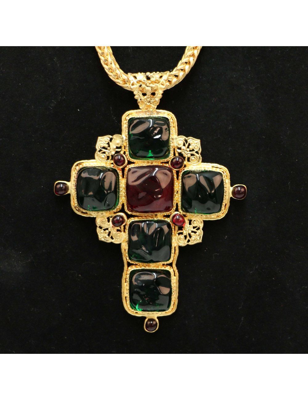 Croix MARGUERITE DE VALOIS sautoir, occasion certifiée