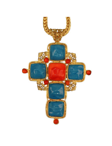 Sautoir MARGUERITE DE VALOIS pâte de verre, occasion certifiée