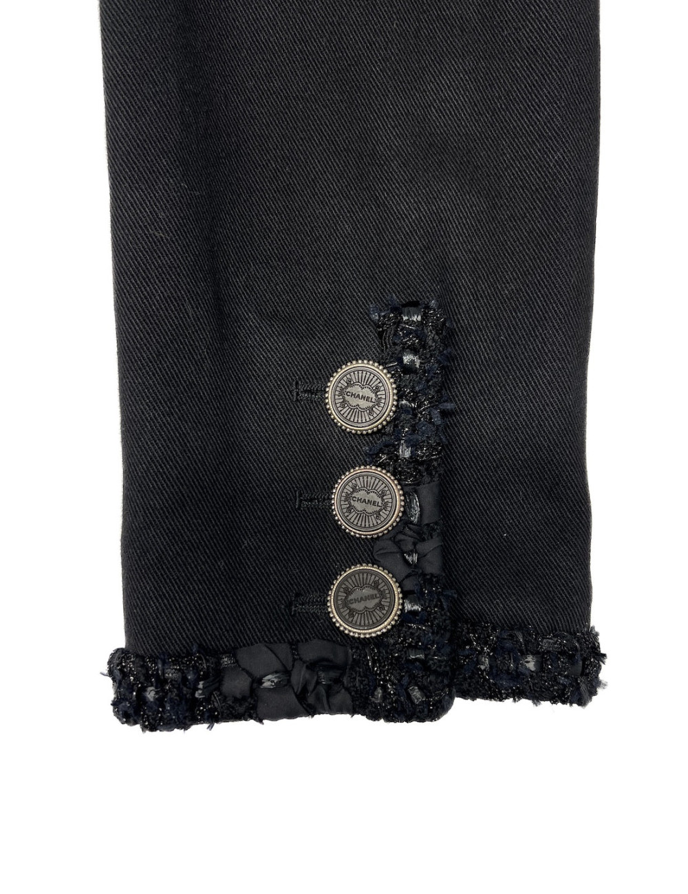 Par Karl LAGERFELD Veste denim CHANEL T 38 Paris Cuba