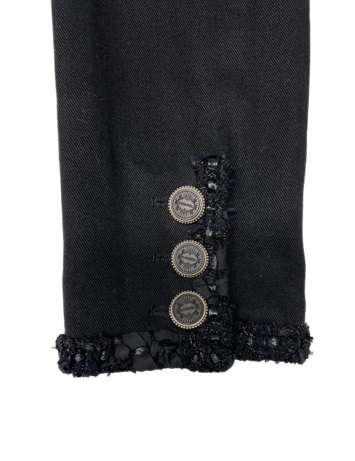 Par Karl LAGERFELD Veste denim CHANEL T 38 Paris Cuba