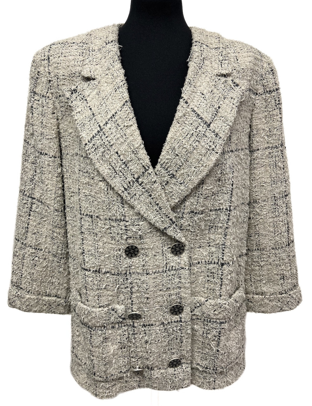 Veste tweed CHANEL T50 resort 2016 Seoul