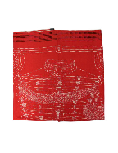 Châle Hermès Brandebourgs en cachemire et soie disponible d'occasion 2