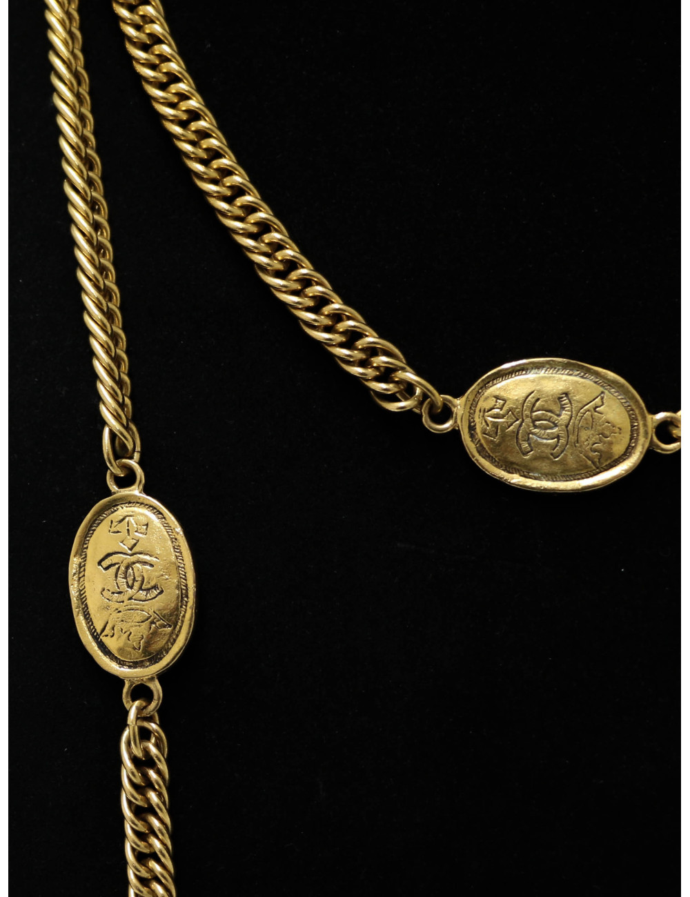 Multi rangs sautoir CHANEL c