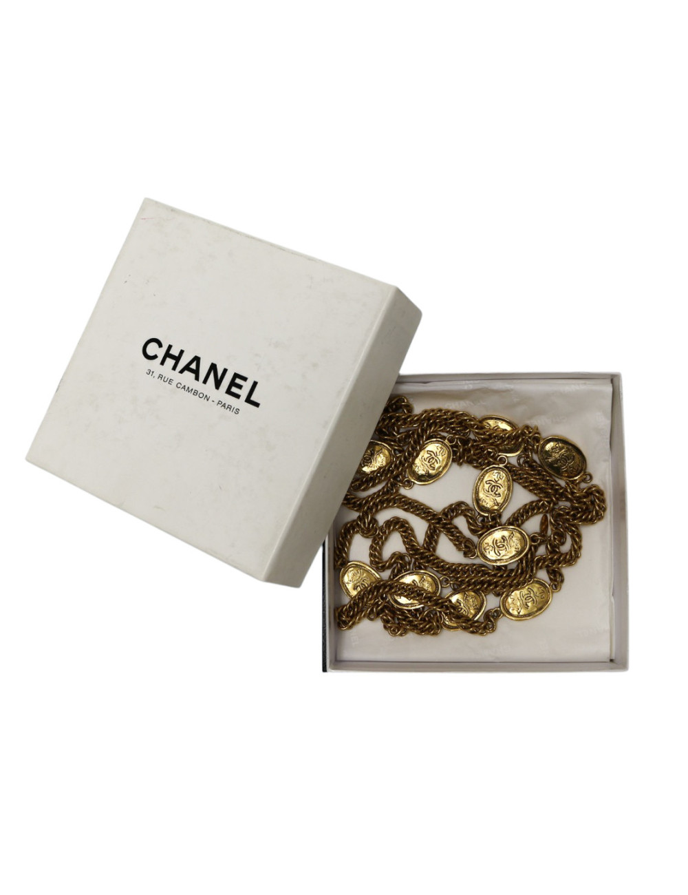 Multi rangs sautoir CHANEL c