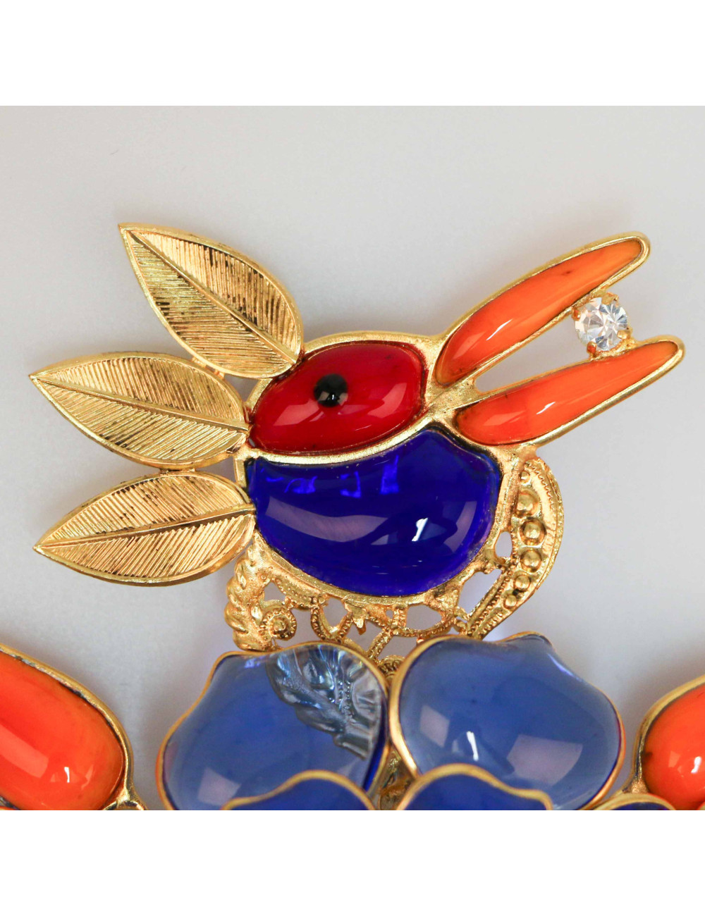 Marguerite de Valois "la perruche bleue" : fabrication française