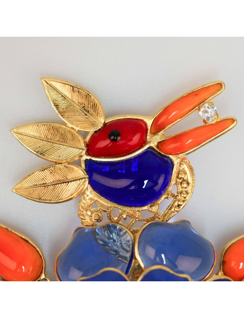 Marguerite de Valois "la perruche bleue" : fabrication française