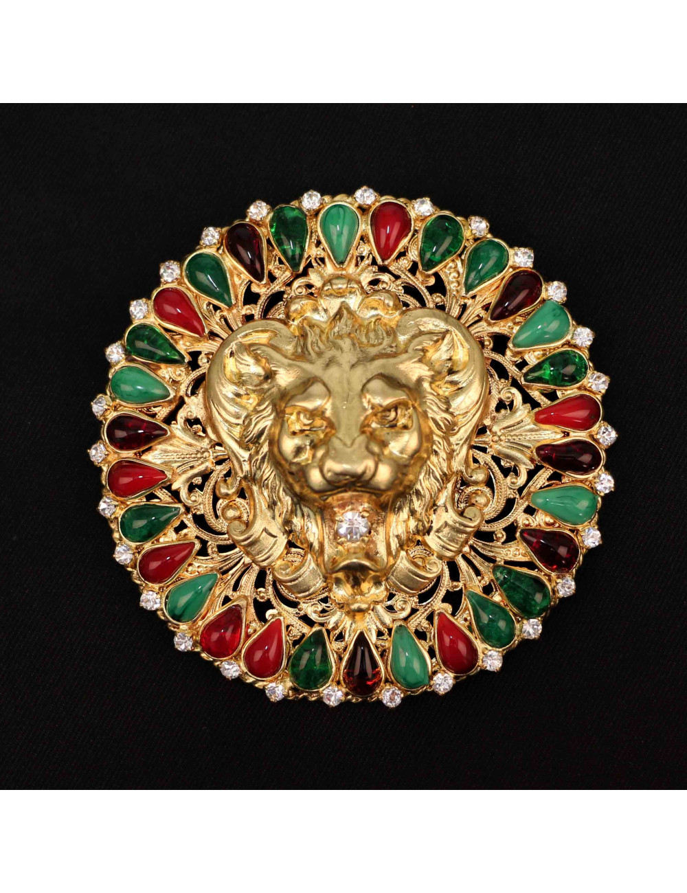 Broche MARGUERITE DE VALOIS "Le roi Lion"