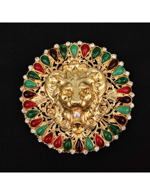 Broche MARGUERITE DE VALOIS "Le roi Lion"