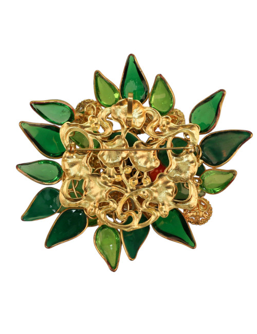 Pendentif Marguerite de Valois Oiseau de paradis, production française