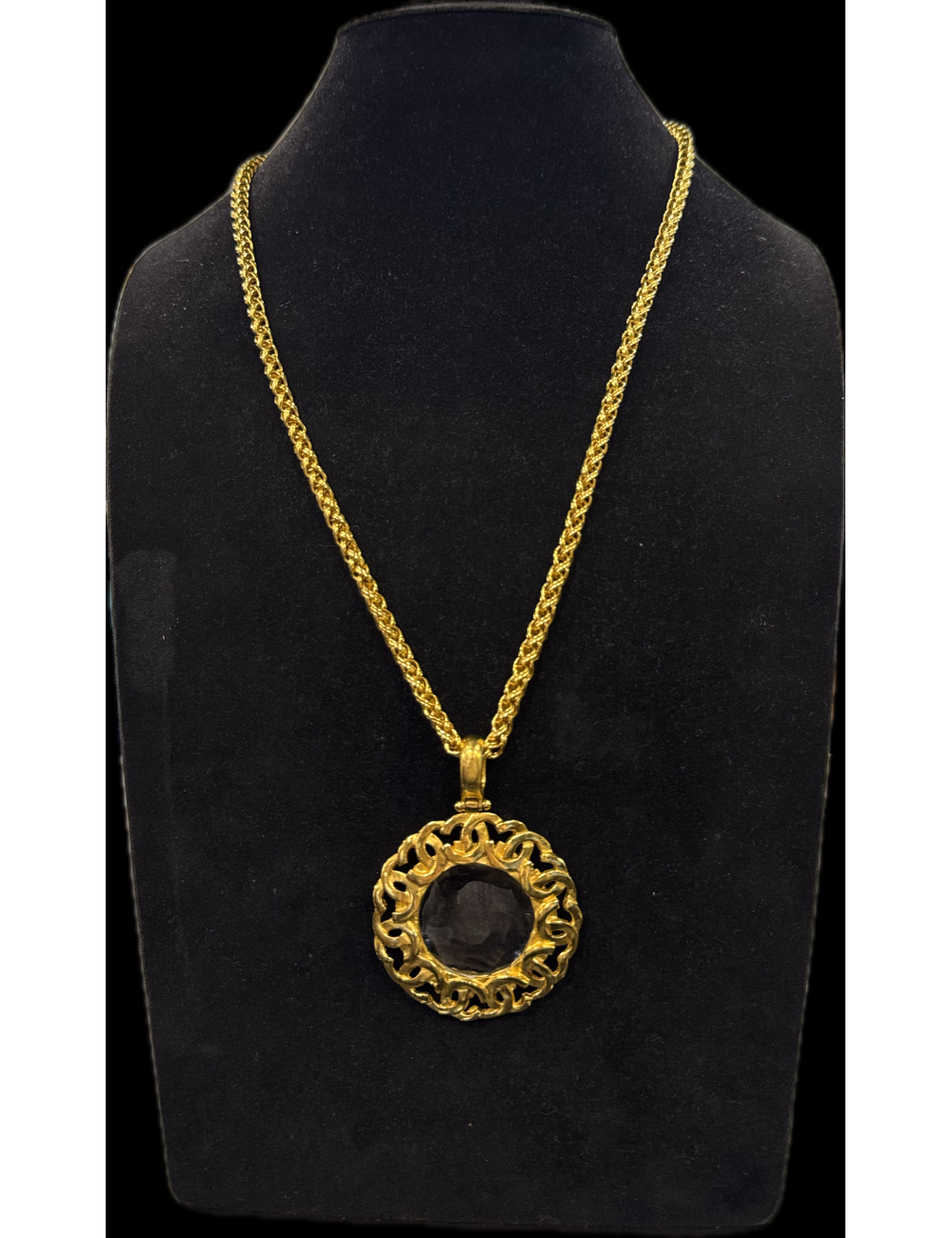 Long collier CHANEL loupe vintage