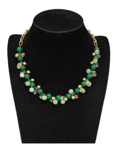 Sautoir YSL perles pâte de verre : occasion certifiée authentique