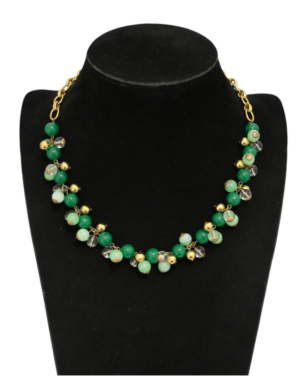 Sautoir YSL perles pâte de verre : occasion certifiée authentique