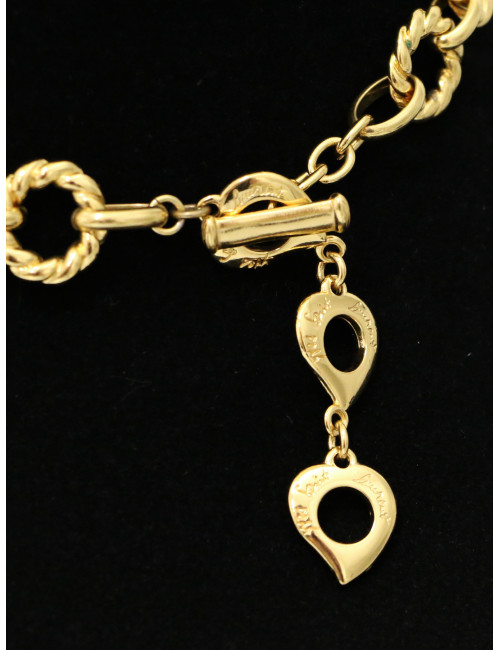 Collier YSL Etoiles de mer turquoise corail