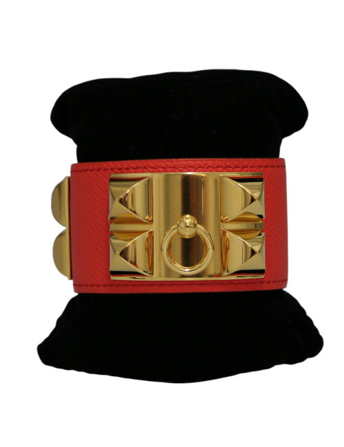 Manchette CDC HERMES collier de chien