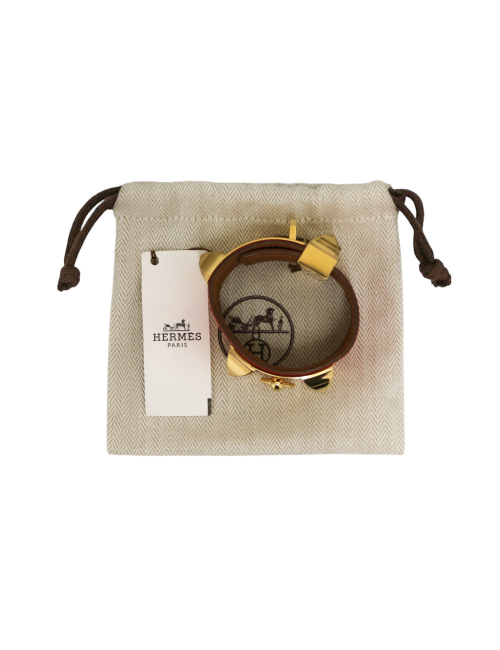 Manchette CDC HERMES collier de chien