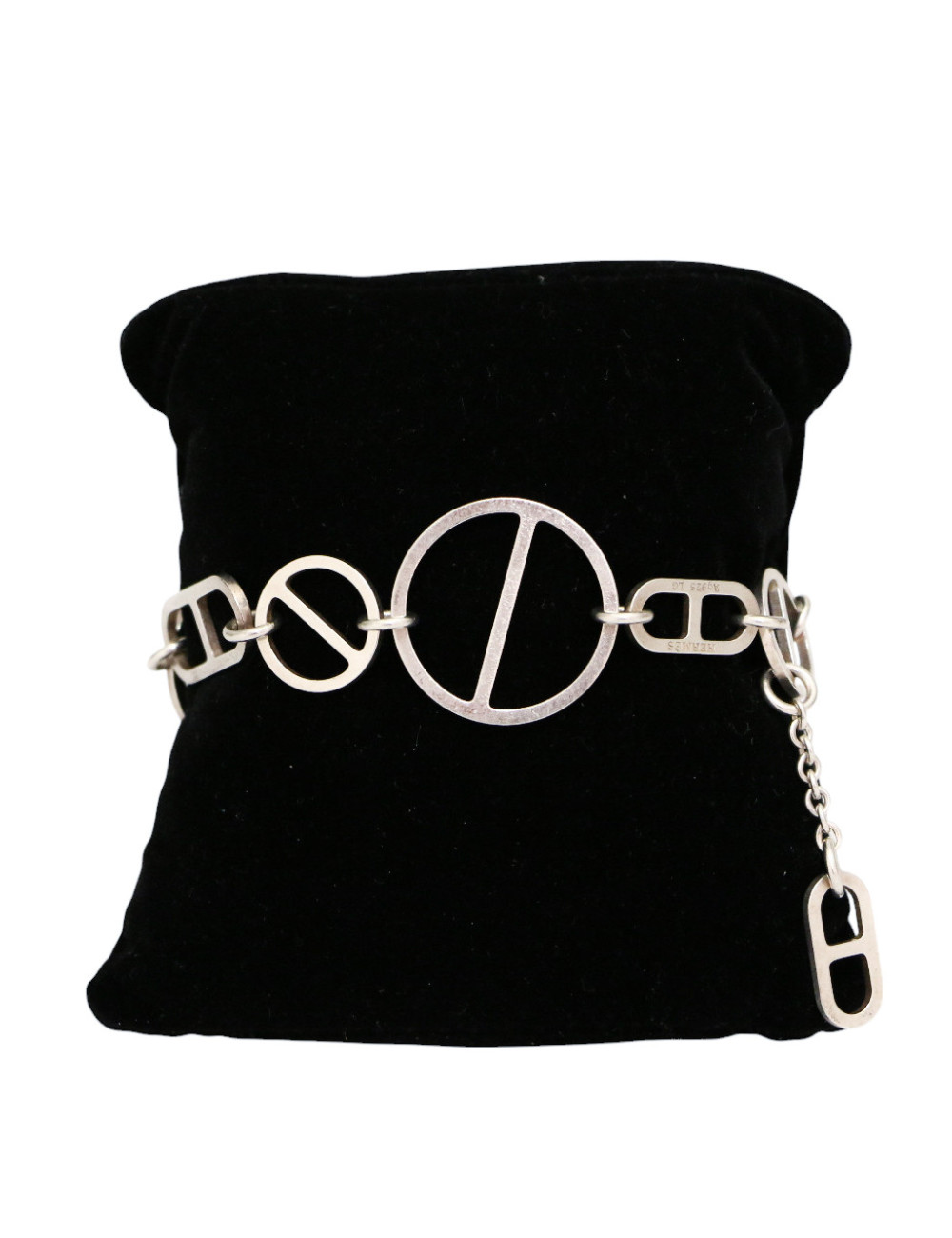 Bracelet HERMES Azur argent massif