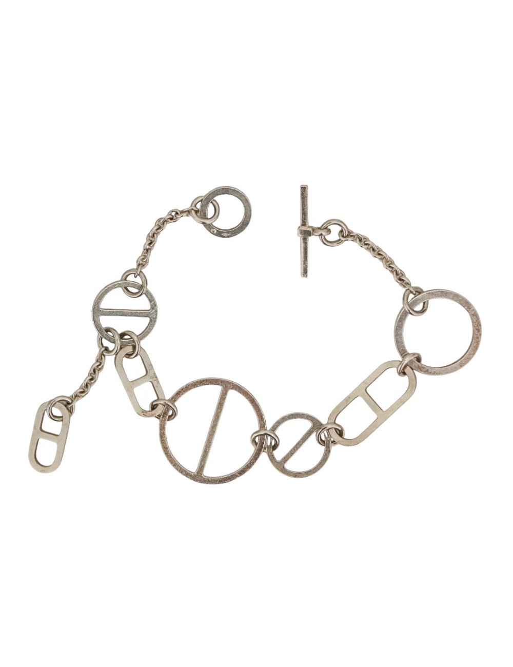 Bracelet HERMES Azur argent massif