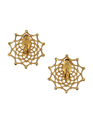 Clips YSL YVES SAINT LAURENT coeur strass 2