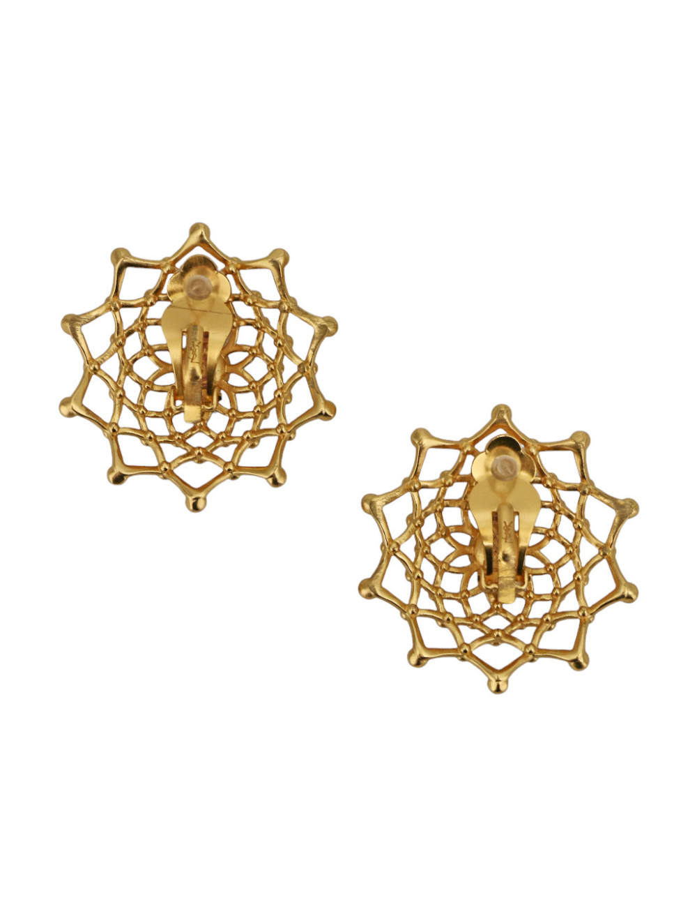 Clips YSL YVES SAINT LAURENT coeur strass