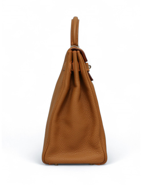 Sac Kelly bicolore 35 HERMES cuir togo