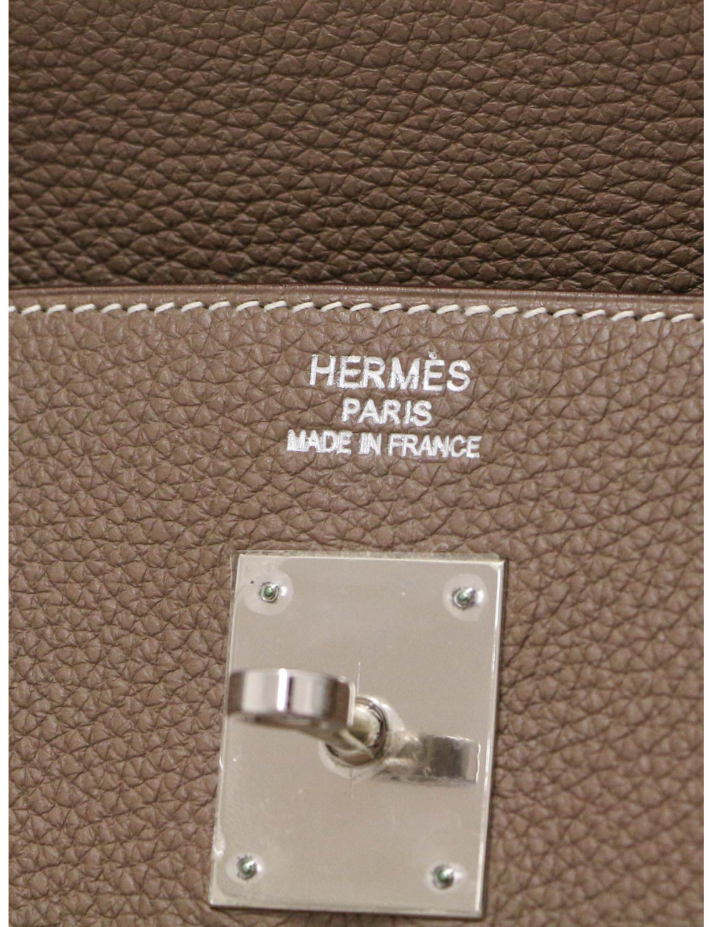 Birkin 40 étoupe Hermès à découvrir d'urgence sur notre site internet