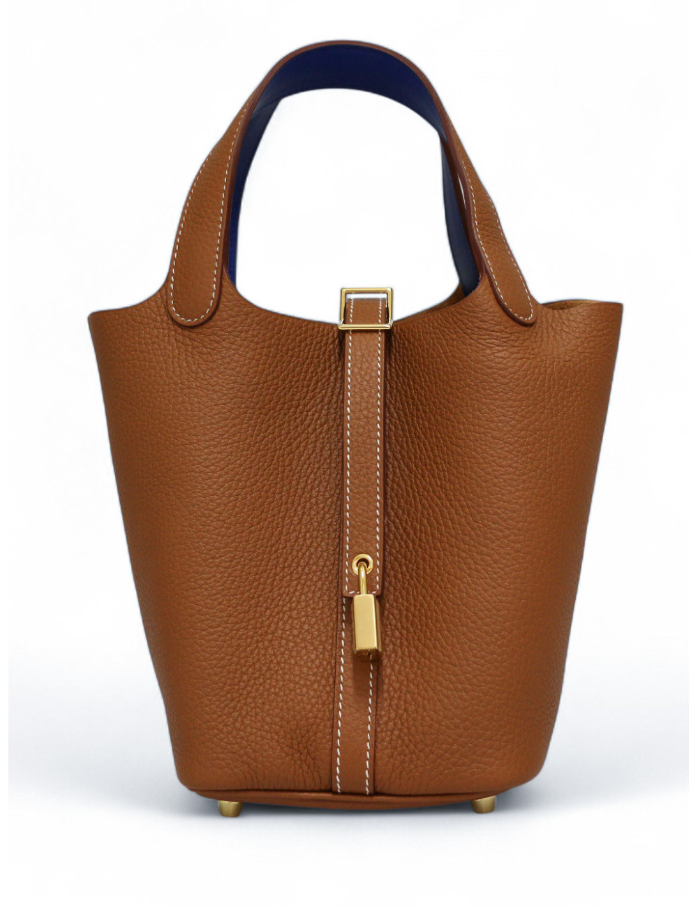 Sac Gold Picotin 18 HERMES cuir togo