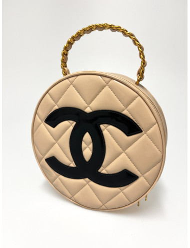 Sac Collector rond CHANEL années 90