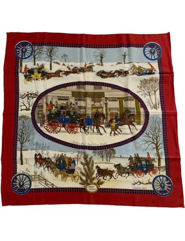 L'hiver en poste hermes