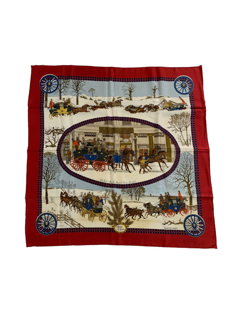 L'hiver en poste hermes