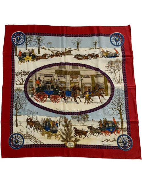 L'hiver en poste hermes