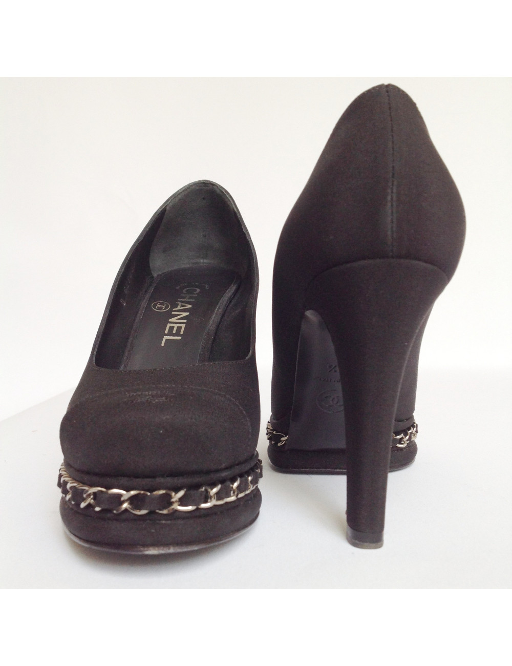 sabots CHANEL T 38 en jean's