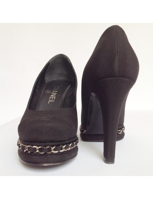 sabots CHANEL T 38 en jean's