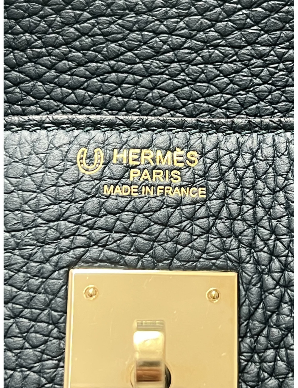 Birkin 30 bleu orage HERMES bicolore