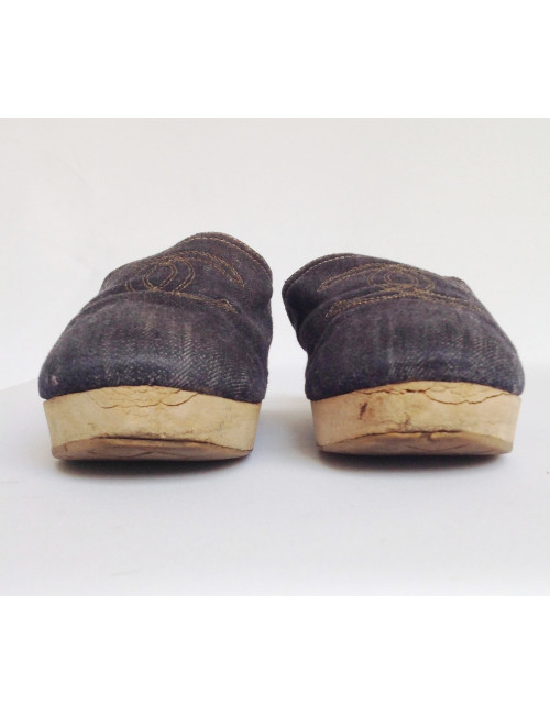 sabots CHANEL T 38 en jean 's 