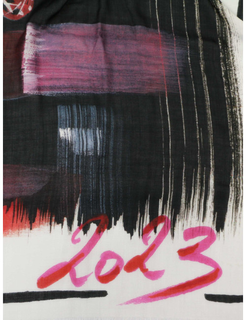 Châle Chanel en cachemire Tweed 2023 issu de la collection Cruise 2023