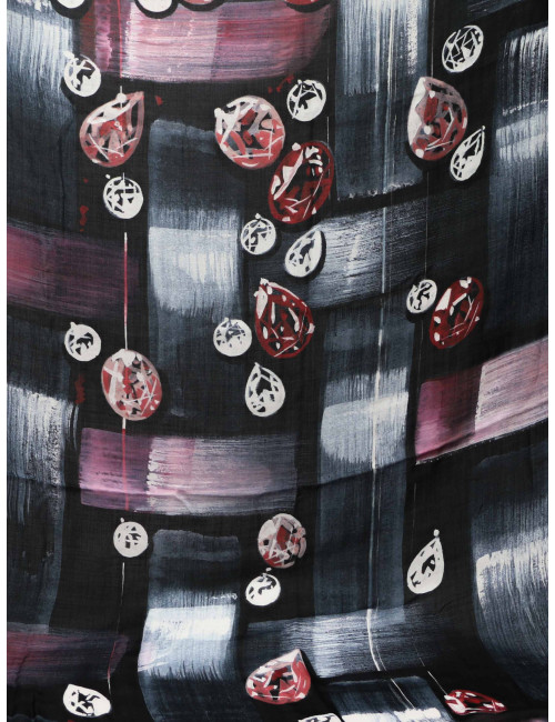 Grand châle CHANEL "TWEED 2023" cachemire