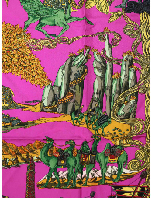 Carré HERMES Au fil de la soie