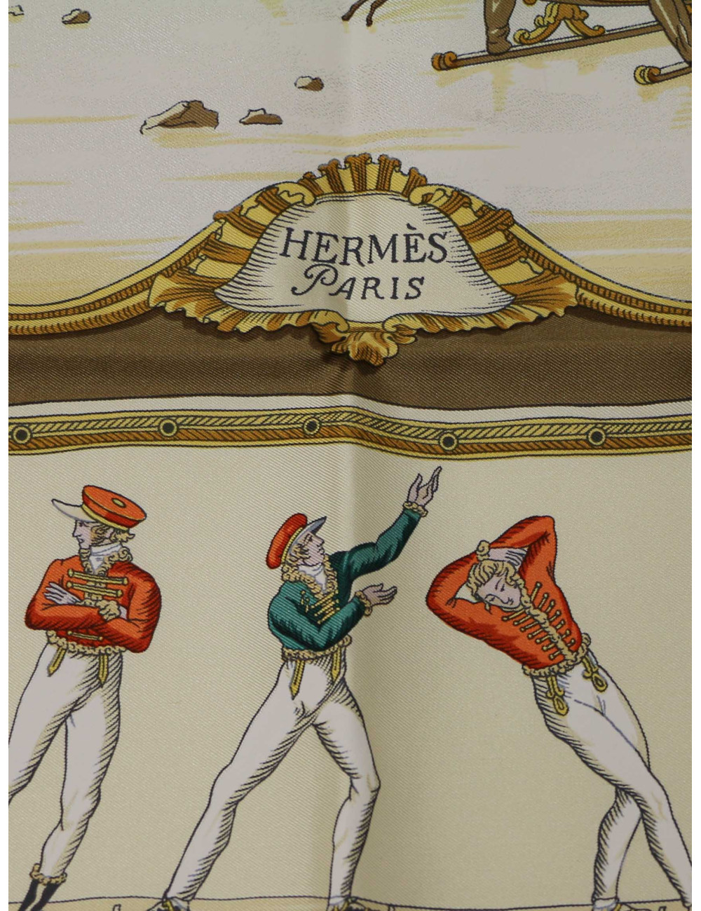 Plaisir du froid HERMES carré soie