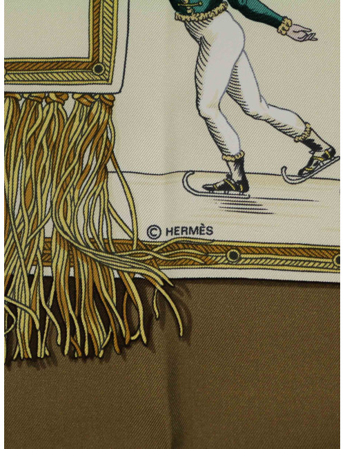 Plaisir du froid HERMES carré soie