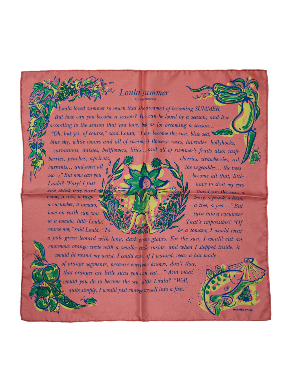 Gavroche Hermès L'Eté de Loula : occasion certifiée authentique