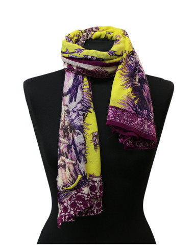 Châle Jean Paul Gaultier Soleil vintage : occasion authentique