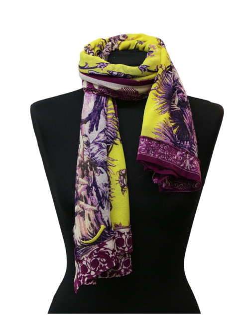 Châle Jean Paul Gaultier Soleil vintage : occasion authentique