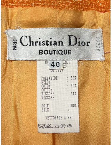 Veste CHRISTIAN DIOR corail Vintage 2