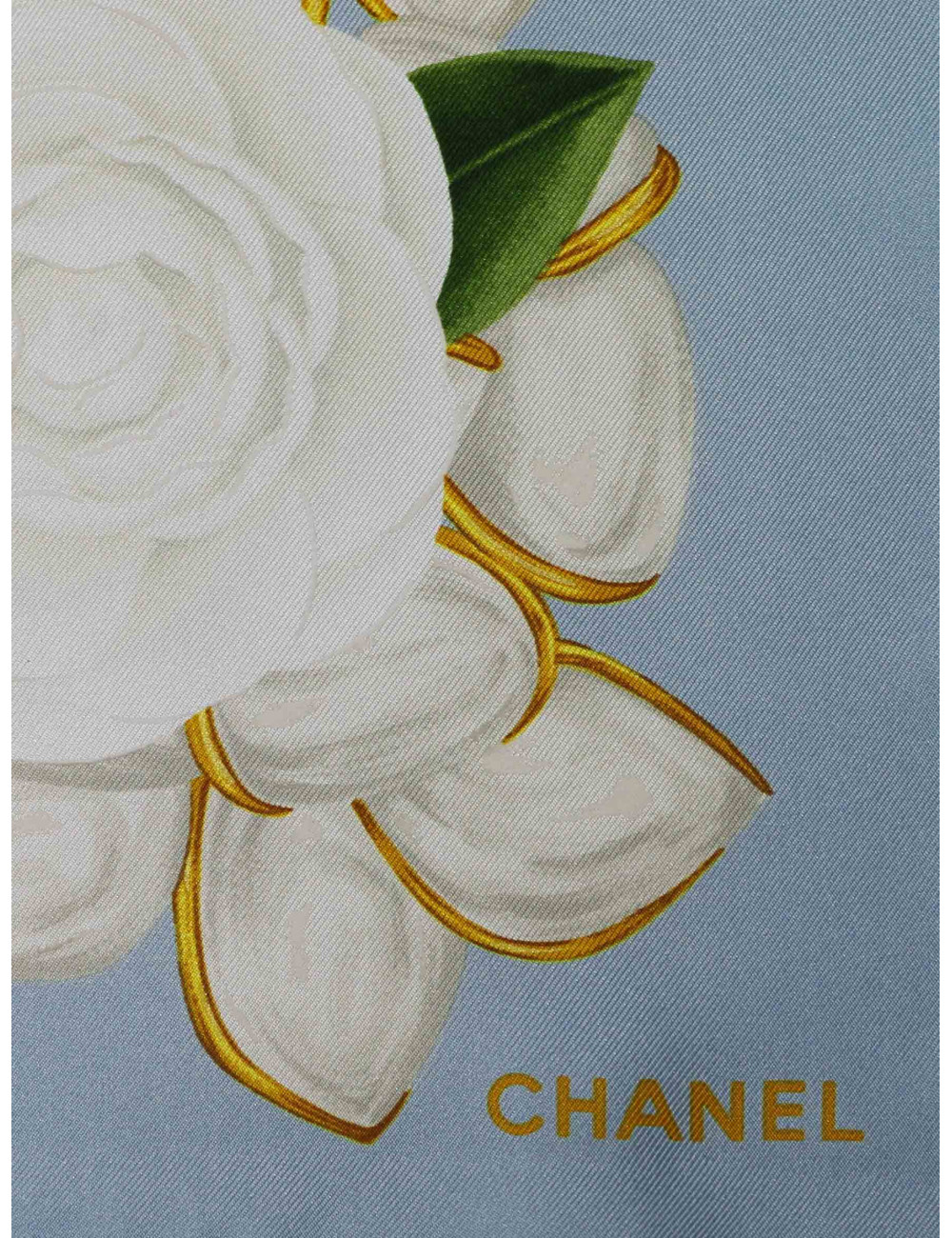 Carré Chanel Camélias blancs : occasion certifié authentique