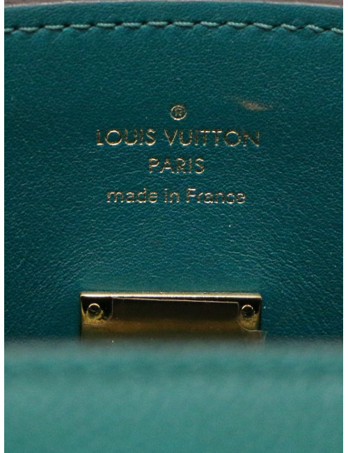 Sac Milla Louis Vuitton cuir grainé vert : certifié authentique