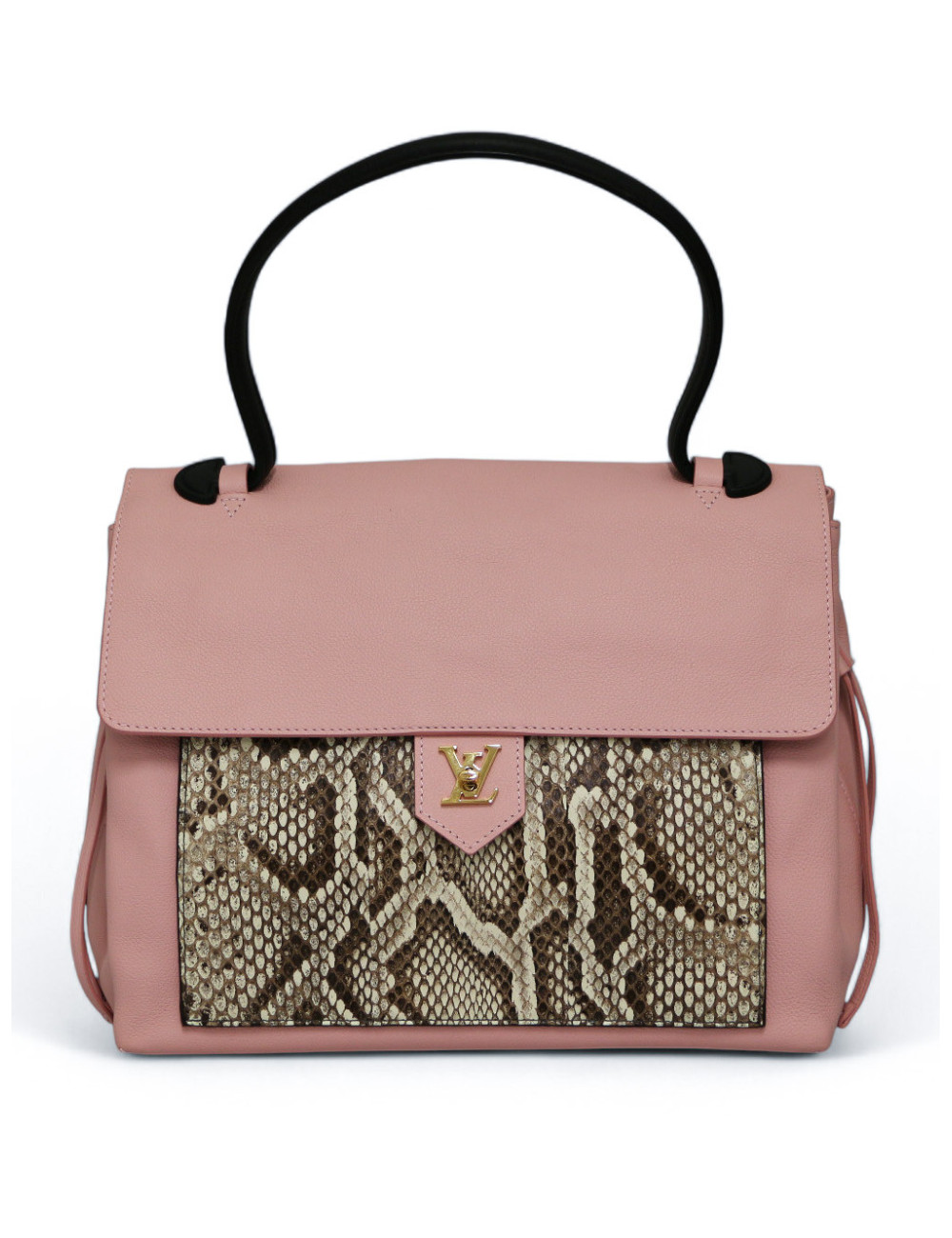 Lockme Louis Vuitton en cuir et python: occasion certifiée authentique