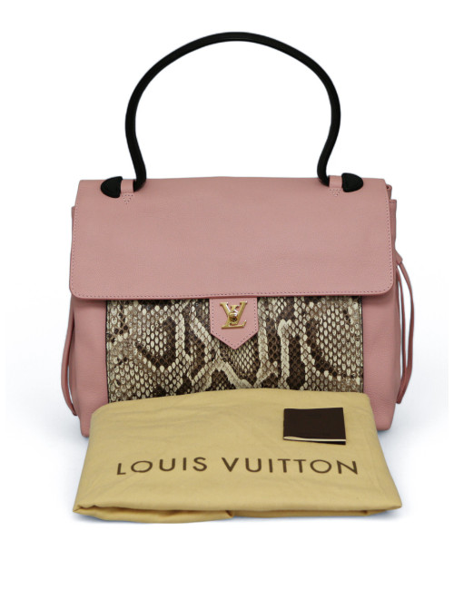 Lockme Louis Vuitton en cuir et python: occasion certifiée authentique