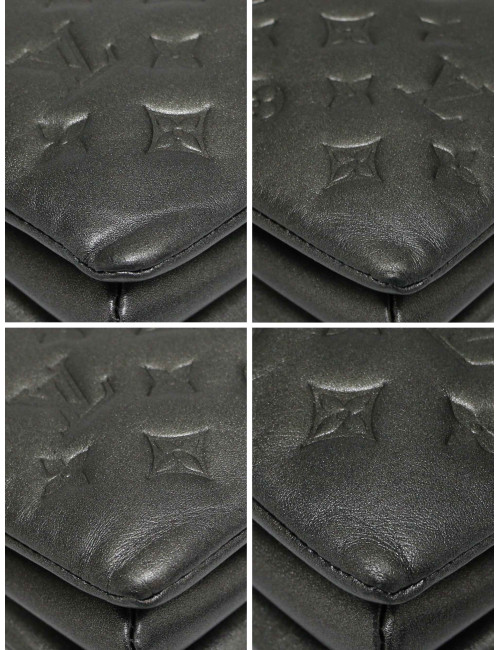 Sac Coussin Louis Vuitton cuir embossé Monogram, occasion certifiée
